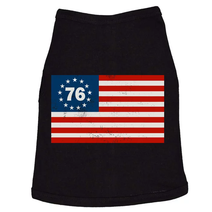 Betsy Ross Flag United States of America 1776 Doggie Tank