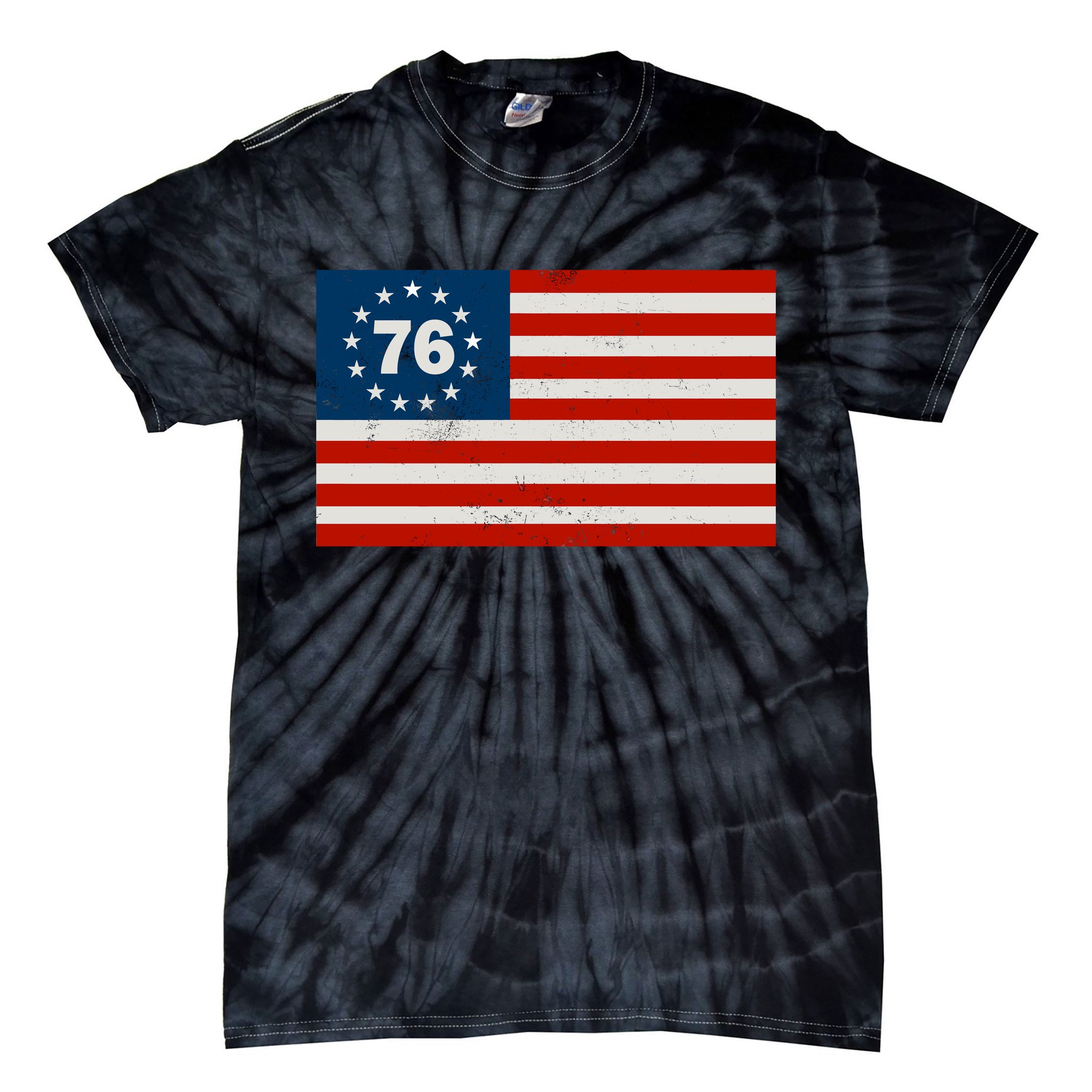 rebel flag tie dye shirt