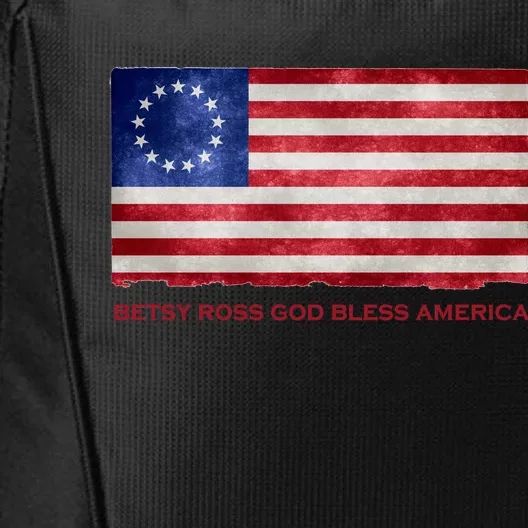 Betsy Ross God Bless America City Backpack