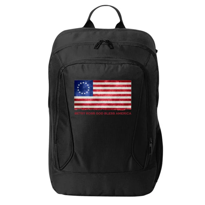 Betsy Ross God Bless America City Backpack