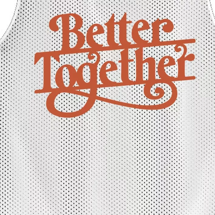 Better Together Mesh Reversible Basketball Jersey Tank