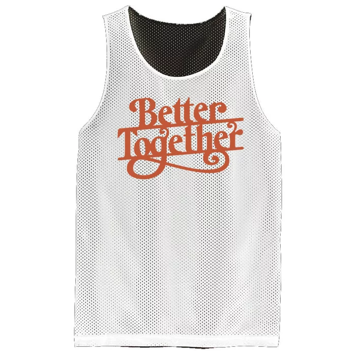 Better Together Mesh Reversible Basketball Jersey Tank