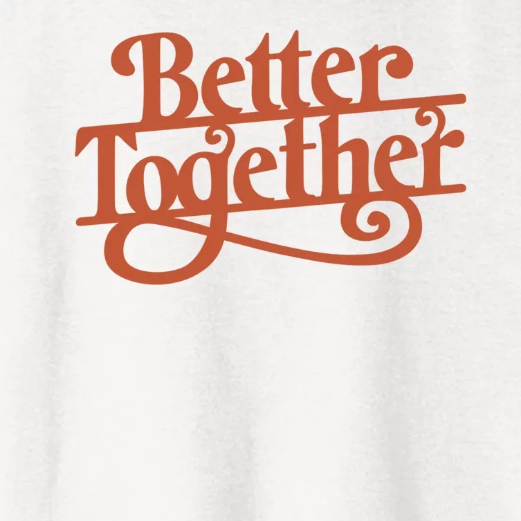 Better Together Women's Crop Top Tee