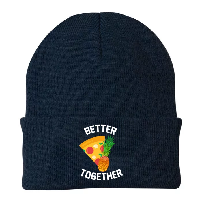 Better Together Pineapple On Pizza Knit Cap Winter Beanie