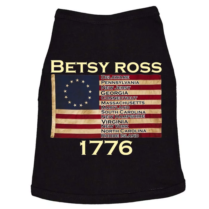 Betty Ross Original Colonies Flag Doggie Tank