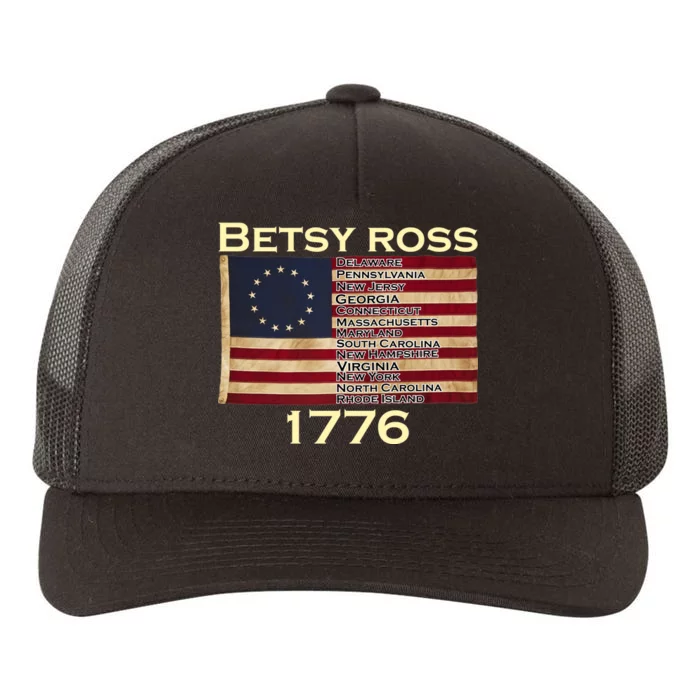 Betty Ross Original Colonies Flag Yupoong Adult 5-Panel Trucker Hat