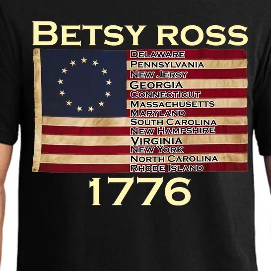 Betty Ross Original Colonies Flag Pajama Set