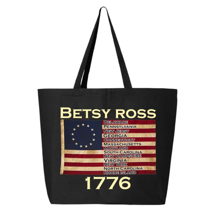 Betty Ross Original Colonies Flag 25L Jumbo Tote