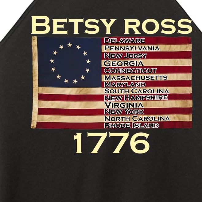 Betty Ross Original Colonies Flag Women’s Perfect Tri Rocker Tank