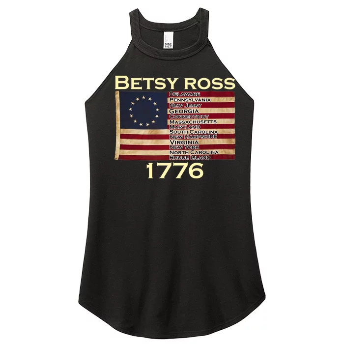 Betty Ross Original Colonies Flag Women’s Perfect Tri Rocker Tank