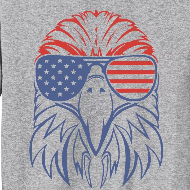 Bald Eagle Usa Flag 4th Of July Eagle Usa Sweatshirt