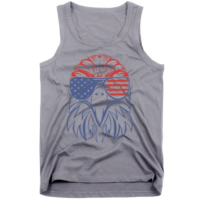 Bald Eagle Usa Flag 4th Of July Eagle Usa Tank Top