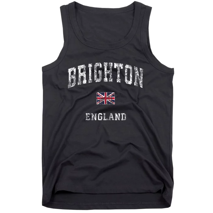 Brighton England Vintage Athletic Sports Tank Top