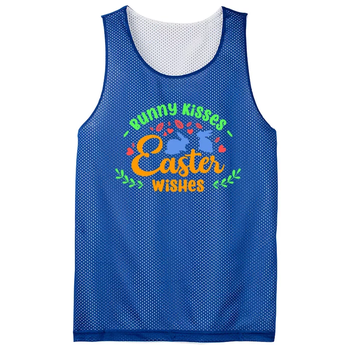 Bunny Easter Wishes Rabbit Owner Lover Gift Mesh Reversible Basketball Jersey Tank