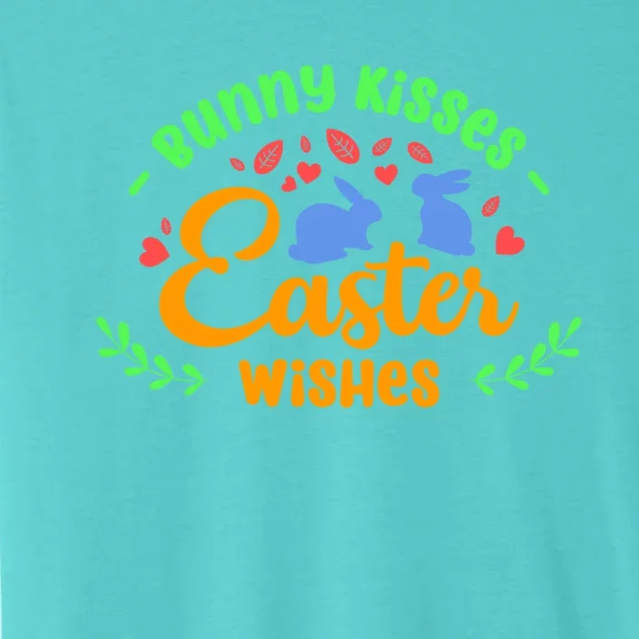 Bunny Easter Wishes Rabbit Owner Lover Gift ChromaSoft Performance T-Shirt