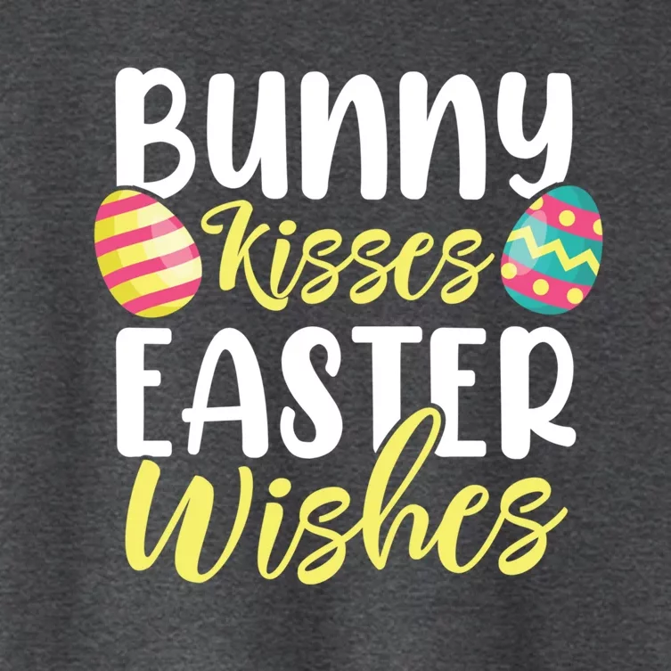 Bunny Easter Wishes Gift Women's Crop Top Tee