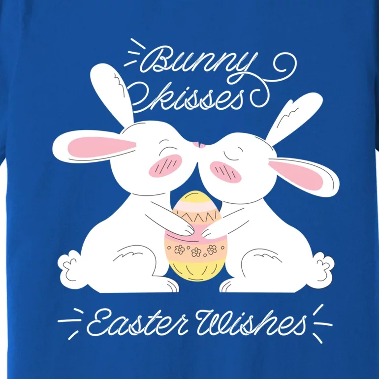 Bunny Easter Wishes! Cute Easter Design! Great Gift Premium T-Shirt