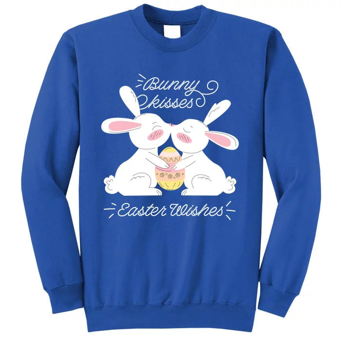 Bunny Easter Wishes! Cute Easter Design! Great Gift Tall Sweatshirt