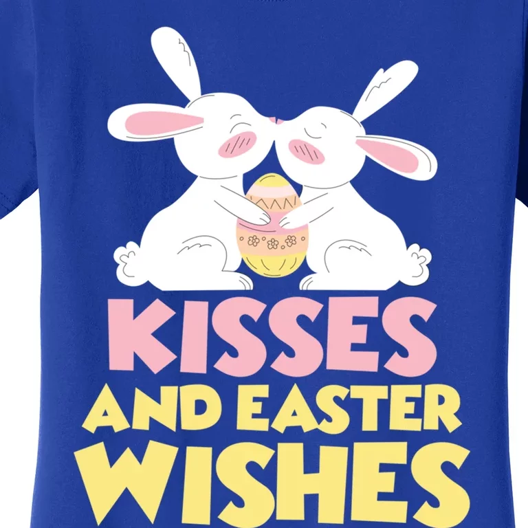 Bunny Easter Wishes Rabbit Easter Egg Easter Day Gift Women's T-Shirt