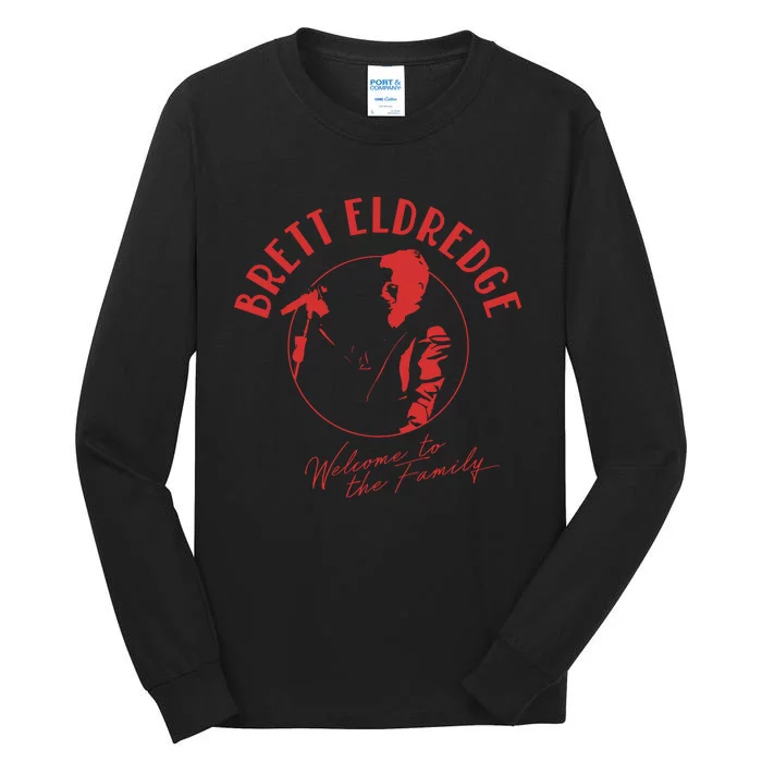 Brett Eldredge Welcome To The Family Tall Long Sleeve T-Shirt