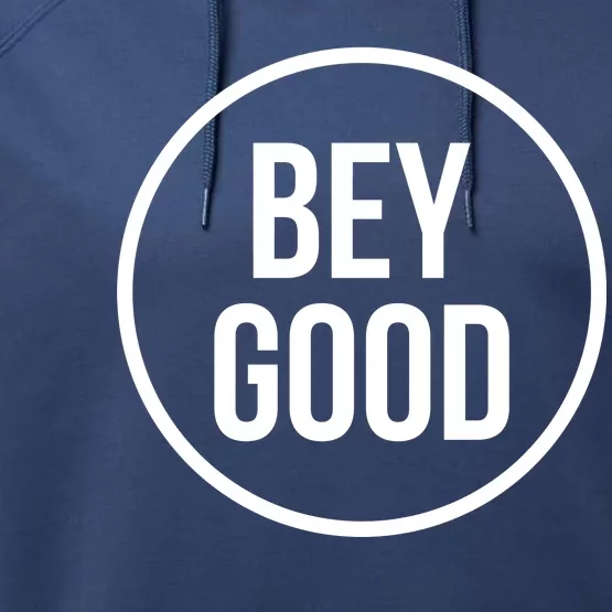 Bey Good Circle Logo Performance Fleece Hoodie