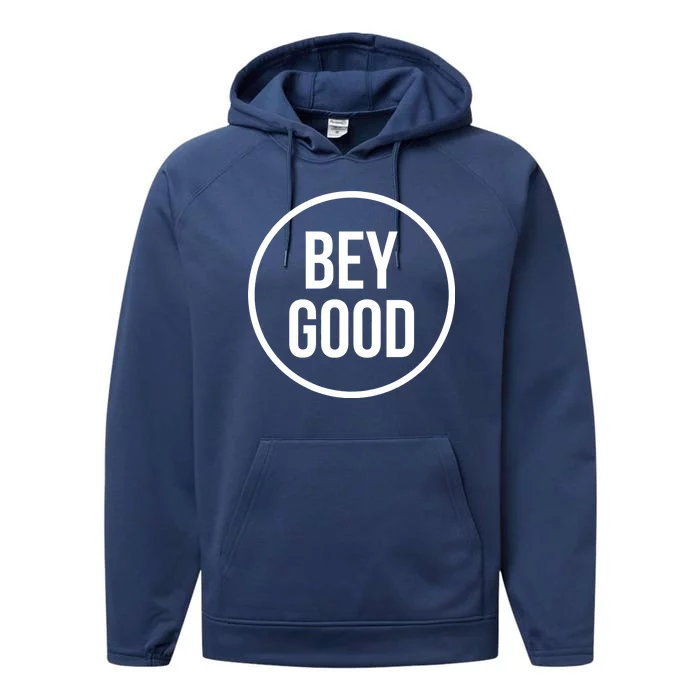 Bey Good Circle Logo Performance Fleece Hoodie