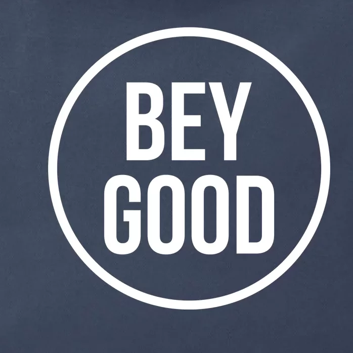 Bey Good Circle Logo Zip Tote Bag