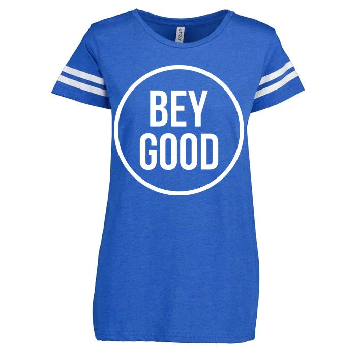 Bey Good Circle Logo Enza Ladies Jersey Football T-Shirt