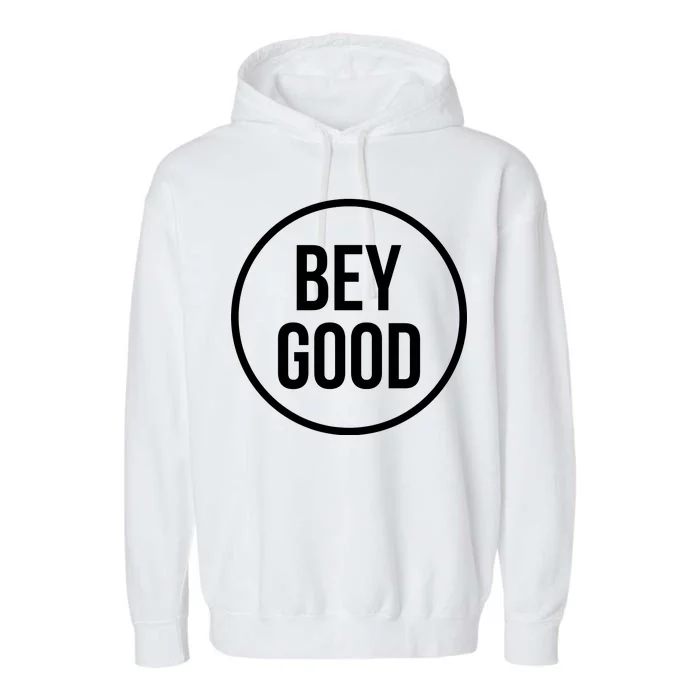 Bey Good Circle Logo Garment-Dyed Fleece Hoodie