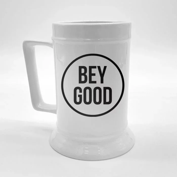 Bey Good Circle Logo Front & Back Beer Stein