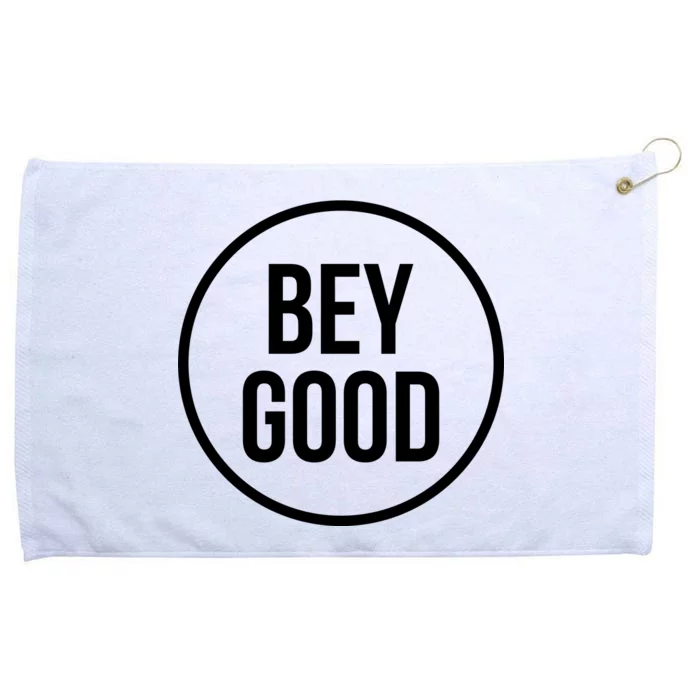 Bey Good Circle Logo Grommeted Golf Towel