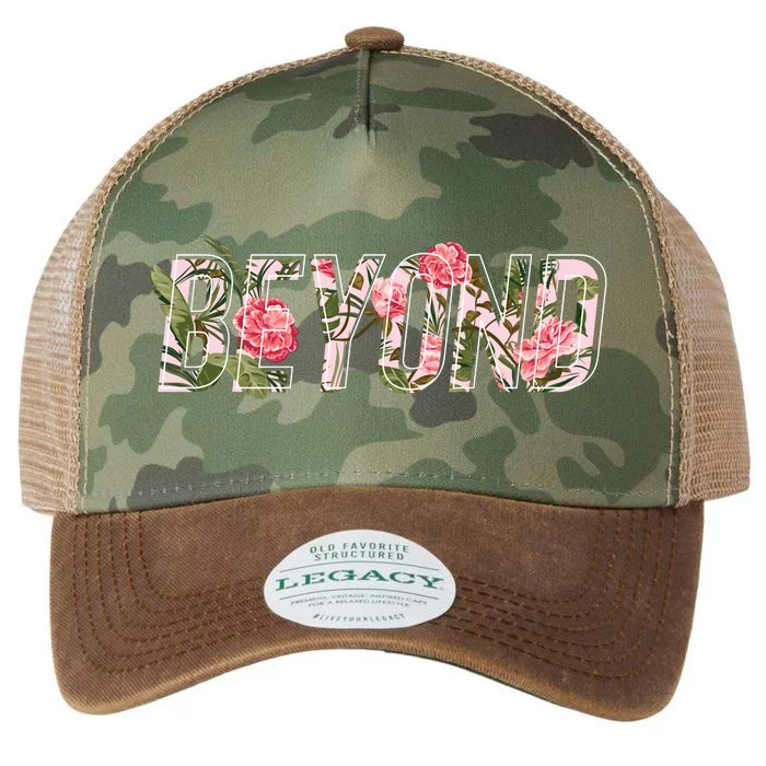 Beyond Flower Floral Style Legacy Tie Dye Trucker Hat