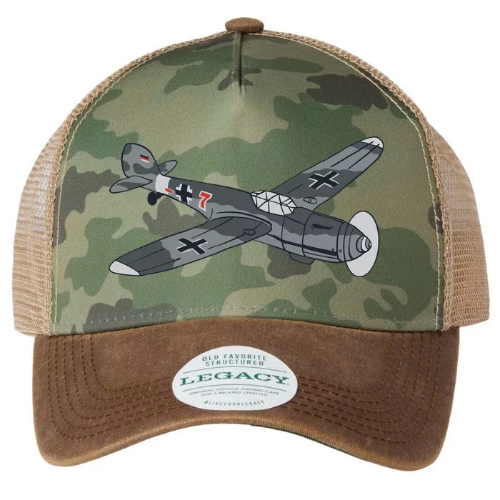 BF 109 Aircraft Legacy Tie Dye Trucker Hat