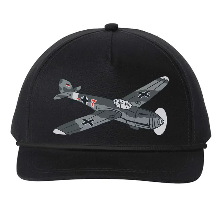 BF 109 Aircraft Snapback Five-Panel Rope Hat