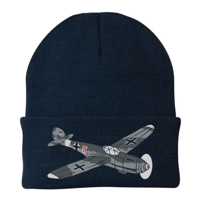 BF 109 Aircraft Knit Cap Winter Beanie