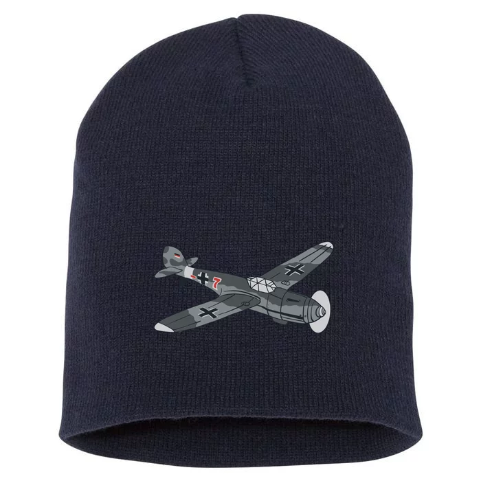 BF 109 Aircraft Short Acrylic Beanie