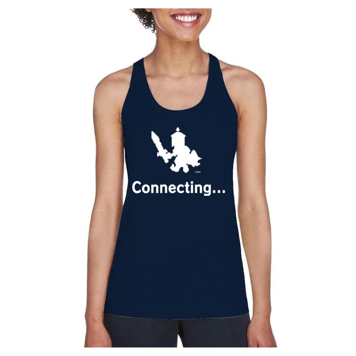 Brave Frontier 10 Year Anniversary Connecting Women's Racerback Tank