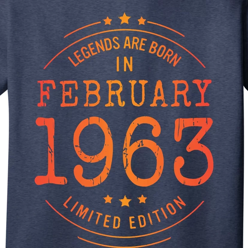 Birthday February 1963 Year Limited Edition Used Legends T-Shirt