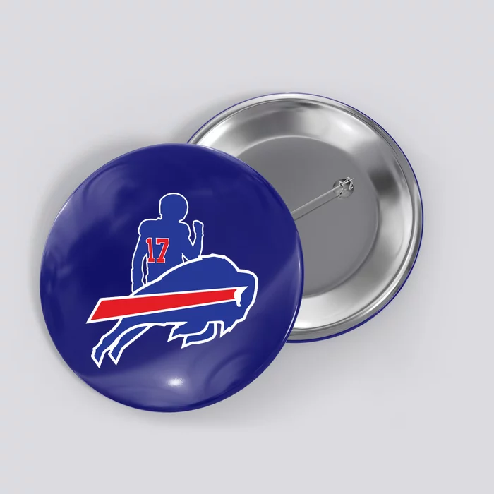 Buffalo Football 17 Perfect For Buffalo Fans Button