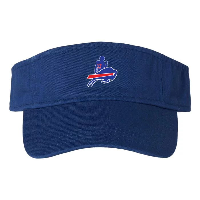 Buffalo Football 17 Perfect For Buffalo Fans Valucap Bio-Washed Visor