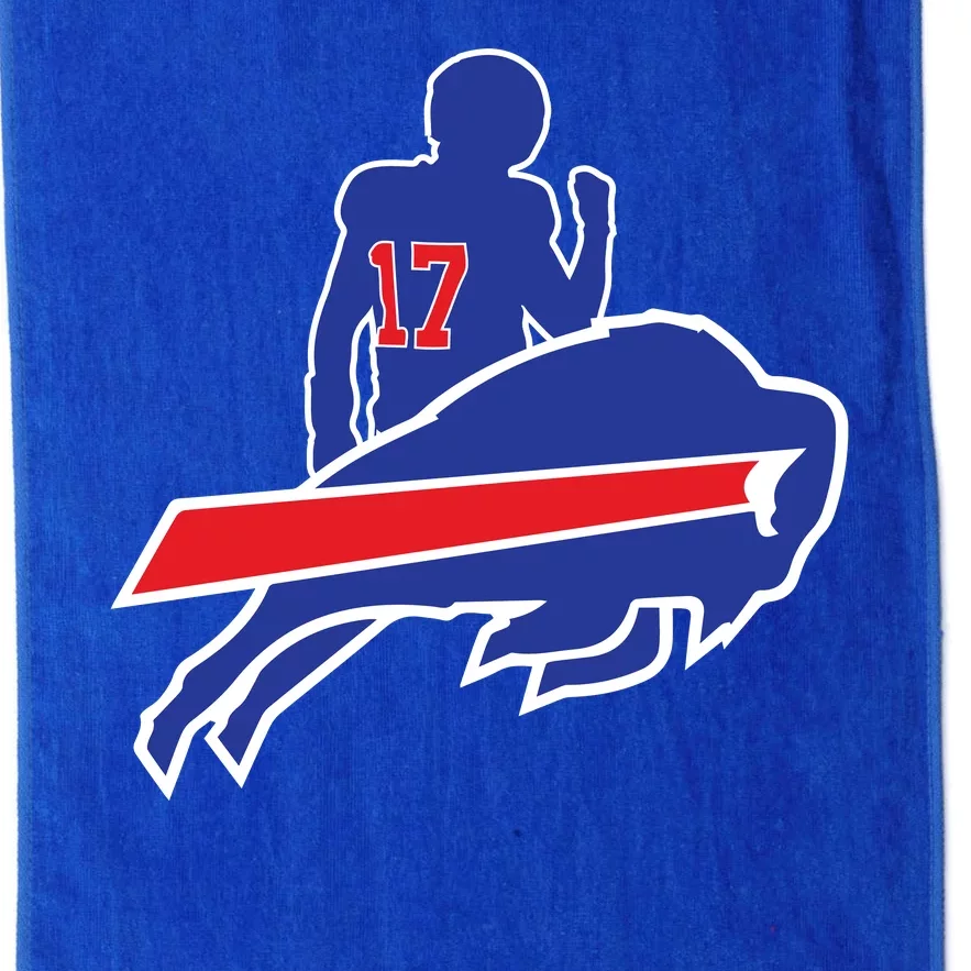 Buffalo Football 17 Perfect For Buffalo Fans Platinum Collection Golf Towel