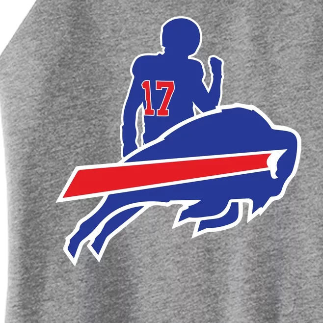 Buffalo Football 17 Perfect For Buffalo Fans Women’s Perfect Tri Rocker Tank