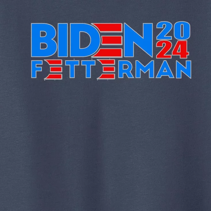 Biden Fetterman 2024 Toddler T-Shirt