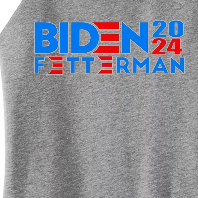 Biden Fetterman 2024 Women’s Perfect Tri Rocker Tank