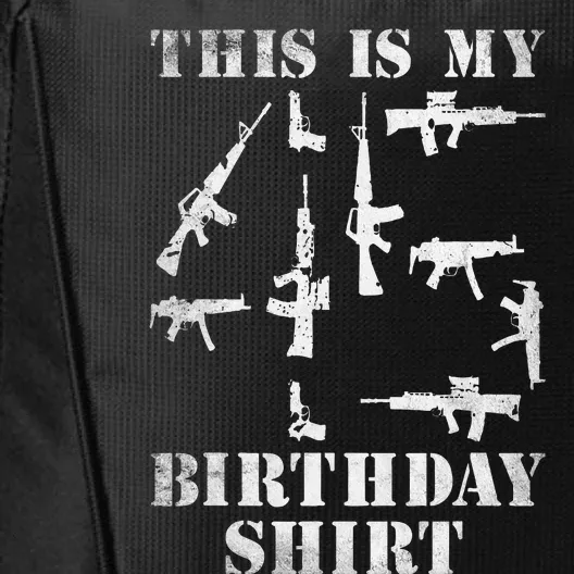 Birthday For 45 Years Old Guns And Weapons Owner City Backpack