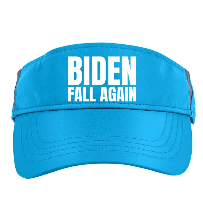 Biden Fall Again Funny Joe Biden Adult Drive Performance Visor