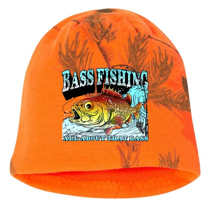 Bass Fishing All About That Bass Kati - Camo Knit Beanie