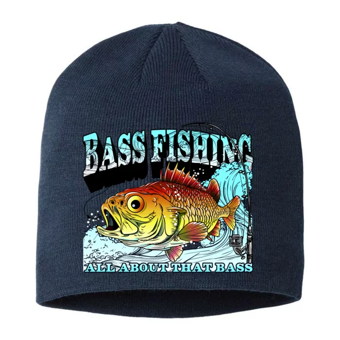 Bass Fishing All About That Bass 8 1/2in Sustainable Knit Beanie