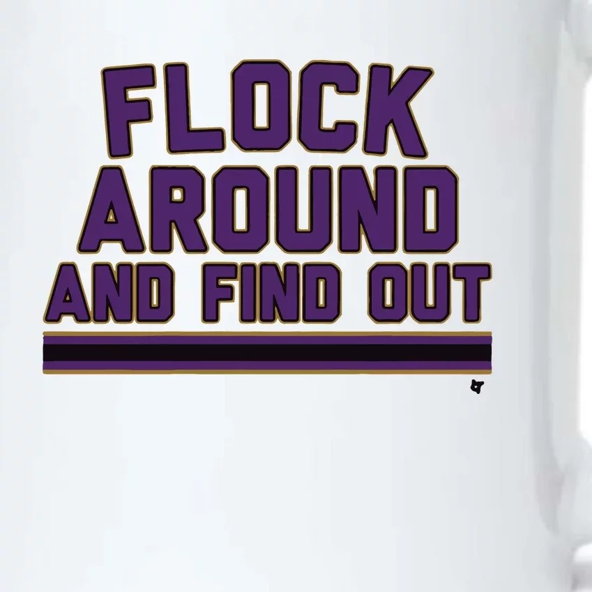 Baltimore Flock Around And Find Out Black Color Changing Mug