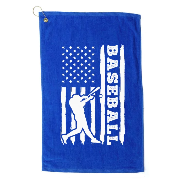 Baseball Flag America Platinum Collection Golf Towel